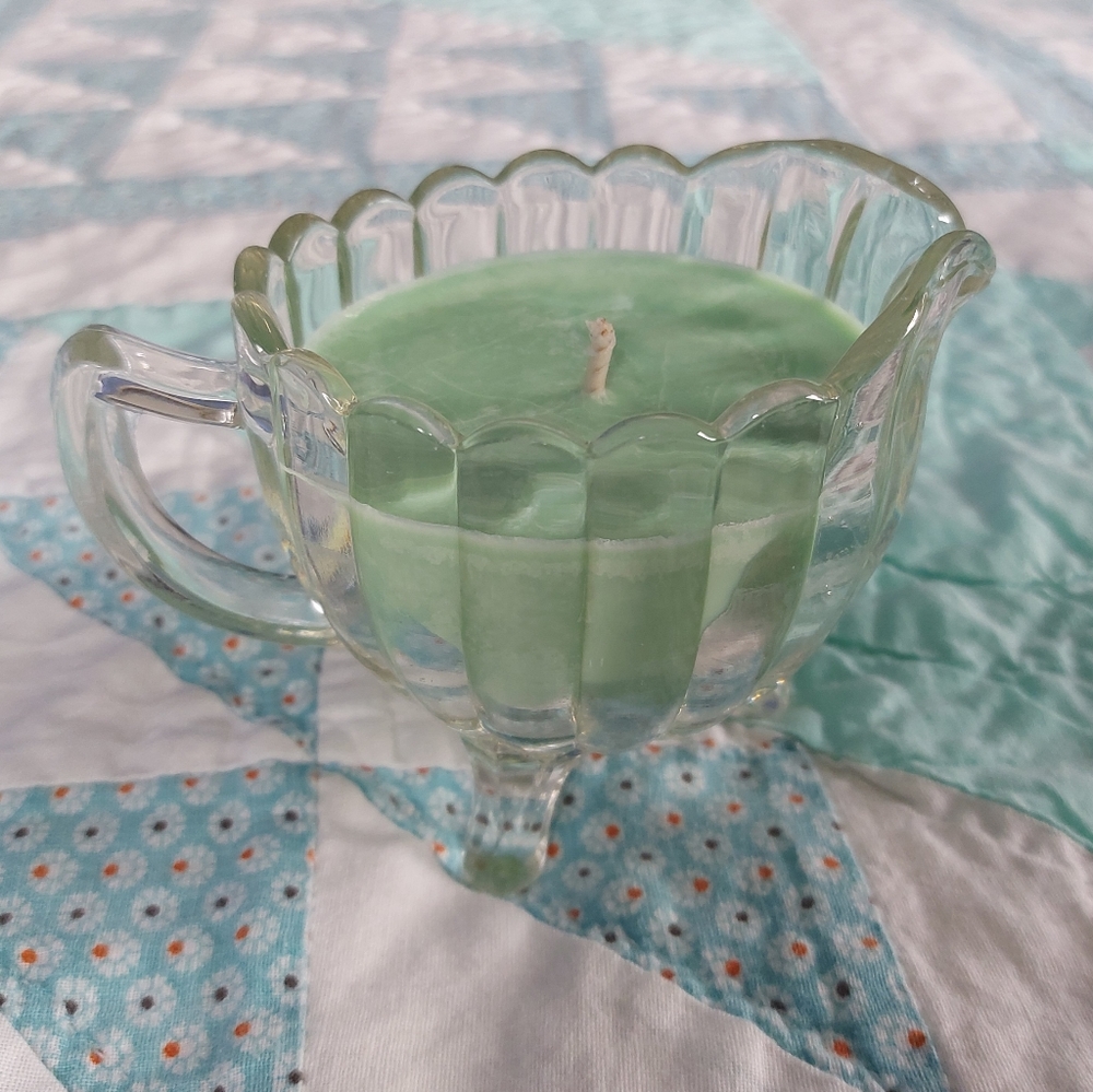Hand poured forest essential oil blend soy candle